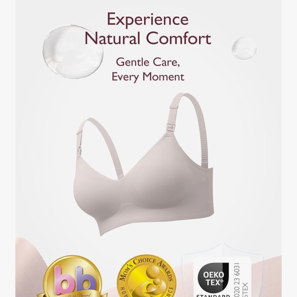 Momcozy Nursing Bra Seamless Set - Picture 4 of 4